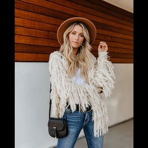 VICI Veruca Shaggy Fringe Jacket